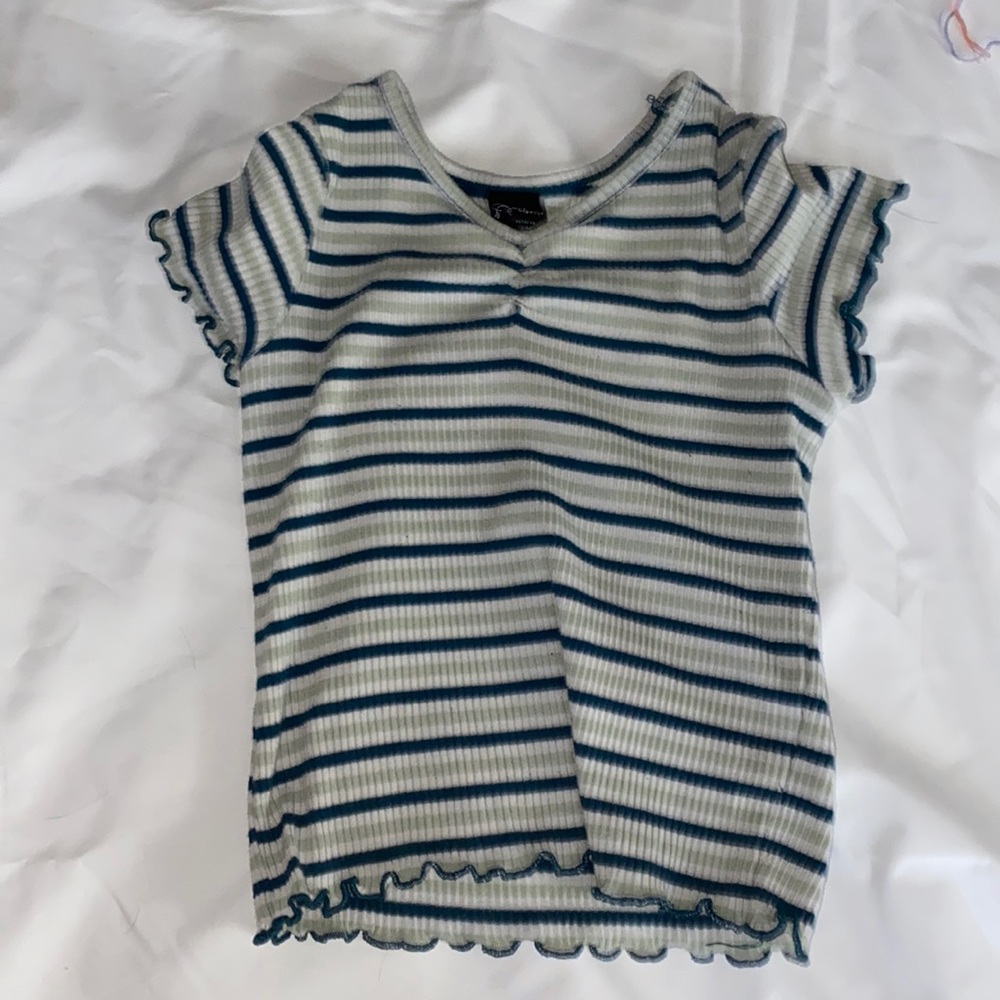 Stripped Art Class juniors crop top